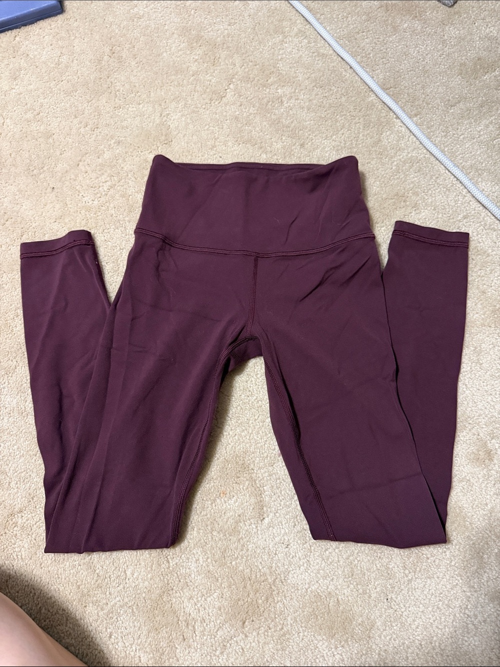 Athleta Girls' Wine High-Waist Leggings